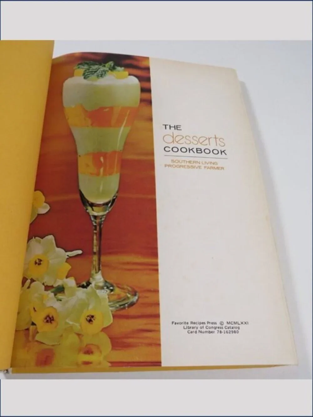 Favorite Recipes Press desserts cookbook